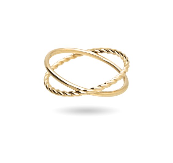 Ringe Rubinia Dame in Gelbgold AN346G - AN346G